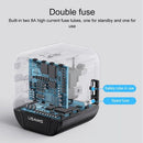 USAMS US-CC173 T55 12W Universal Multi Plug Travel Charger(Black)