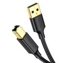 Ugreen US135 Cable USB 2.0 AM to BM, Gold Plated Printer Cable - 3M