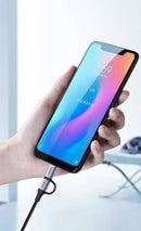Ugreen US177 USB A to Micro USB + USB Type C Cable 1M