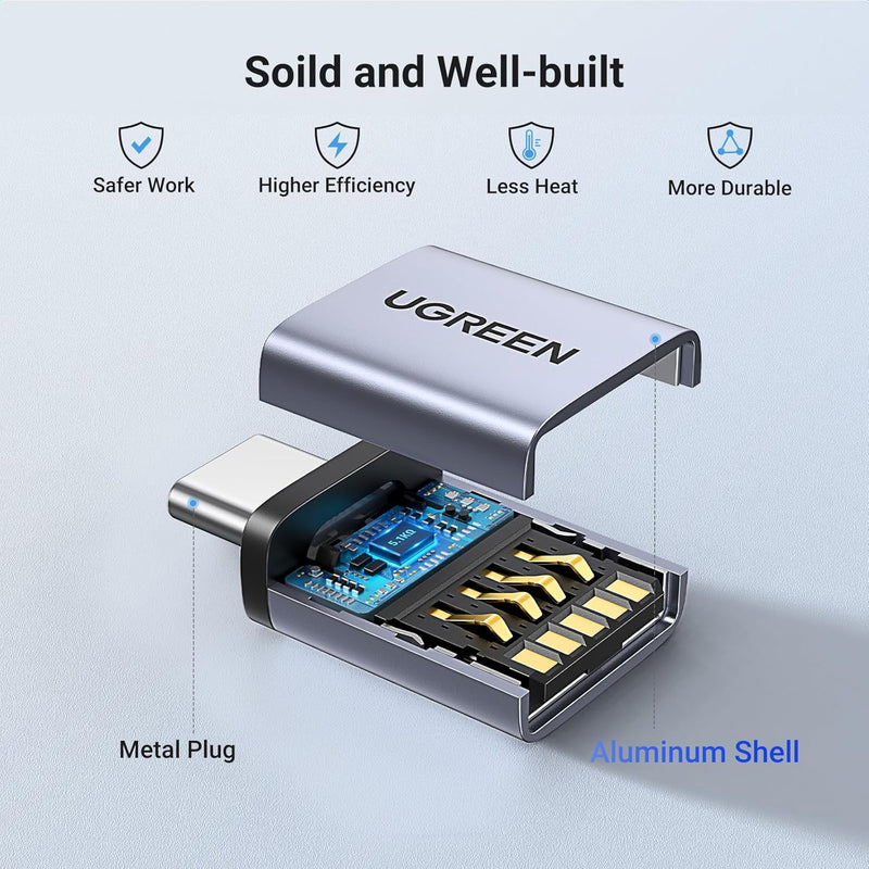 Ugreen US280 USB A Male to USB C Female Adapter (UG- 50568)