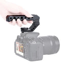 Ulanzi UURig R005 Aluminum Universal Top Handle with Cold Shoe – Comfortable camera handle that improves grip and stability during shooting