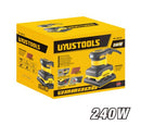 Uyustools UY-LJR110 Wood and Metal Palm Sander – Lightweight Orbital Sanding Tool for Wood, Metal & DIY Projects