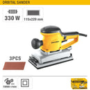 Uyustools UY-LJR230 Wood and Metal Finishing Sander – High-Performance Orbital Sander for Smooth Wood & Metal Surfaces