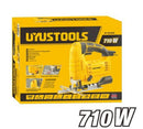 Uyustools UY-SCL65R  Wood and Metal Jigsaw 710W – High-Power Electric Precision Cutting Tool for Wood & Metal, Adjustable Speed, Ergonomic Design