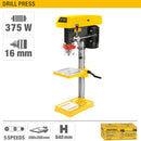 Uyustools UY-TLB16 Wood and Metal Drill Press Machine – 375W Power – Heavy-Duty Bench Drill for Wood and Metal Precision Drilling – Adjustable Speed – Industrial & DIY Workshop Tool