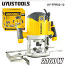 Uyustools UY-TPR02-12 Electric Wood Router – High-Speed Woodworking Router for Precision Cutting, Carving, Engraving, and DIY Home Projects