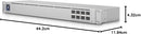 Ubiquiti UniFi Switch Aggregation with 8 SFP+ 10G Ports (USW-Aggregation)