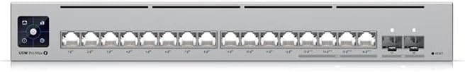 Ubiquiti UniFi USW-Pro-Max-16-PoE Switch 16-port,switch with 2.5 GBE, PoE++ 