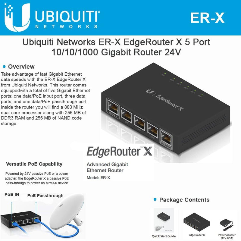 Ubiquiti X ER-X EdgeRouter