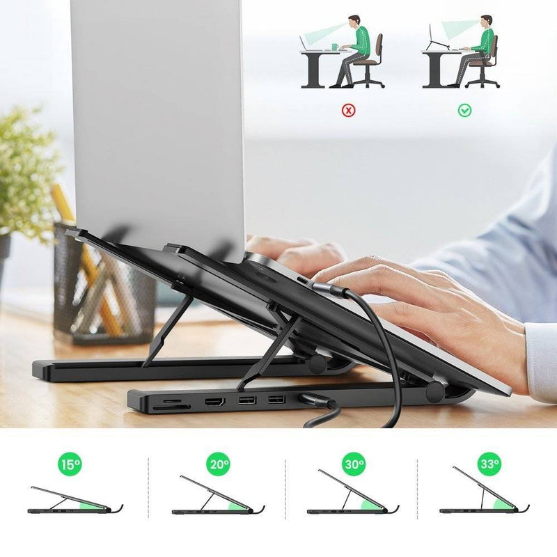 Ugreen 5 In 1 Laptop Stand Docking Station (CM359)