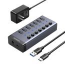 Ugreen 7-Port Powered Switch USB Hub (CM481)