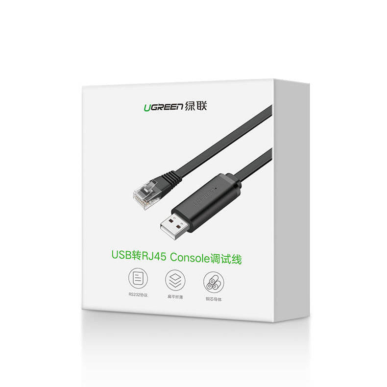 Ugreen CM204 USB-A to RJ45 Console Cable (CM204)