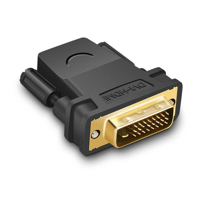 Ugreen DVI (24+1) Male to HDMI Female Adapter Black (20124) 