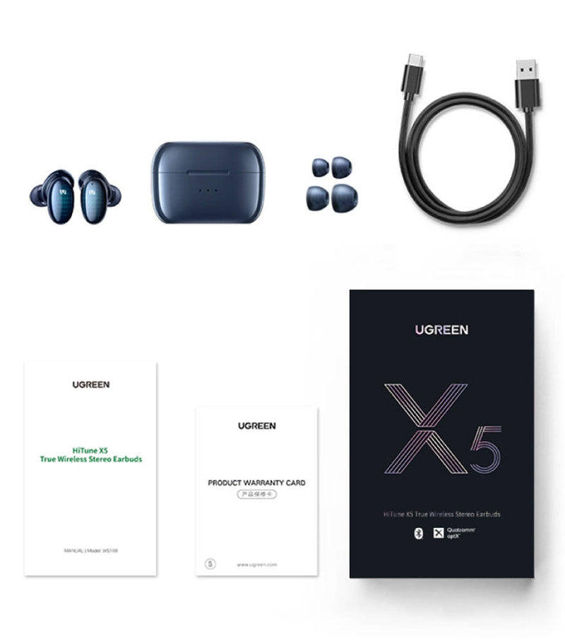 Ugreen  HiTune X5 True Wireless Stereo Earbuds - WS108