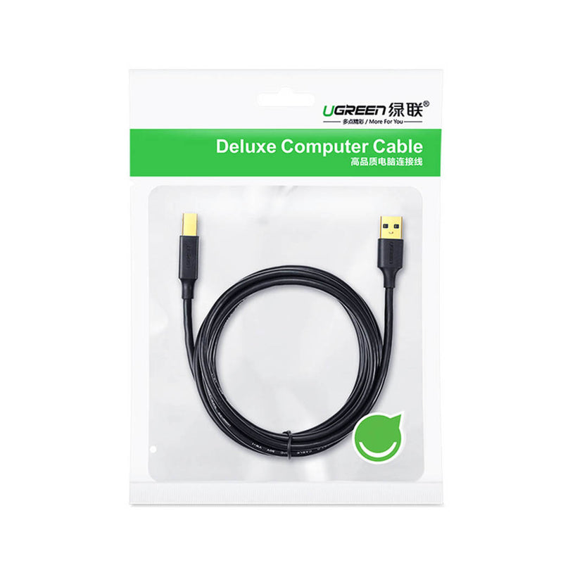Ugreen USB 2.0 AM to BM Printer Cable 5 Meters - US135