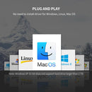 Ugreen USB 3.0 3.52.5 Hard Drive Enclosure with UK Power Adapter - US222