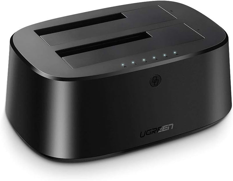 Ugreen USB 3.0 Dual Bay SATA Hard Drive Docking Station - CM198