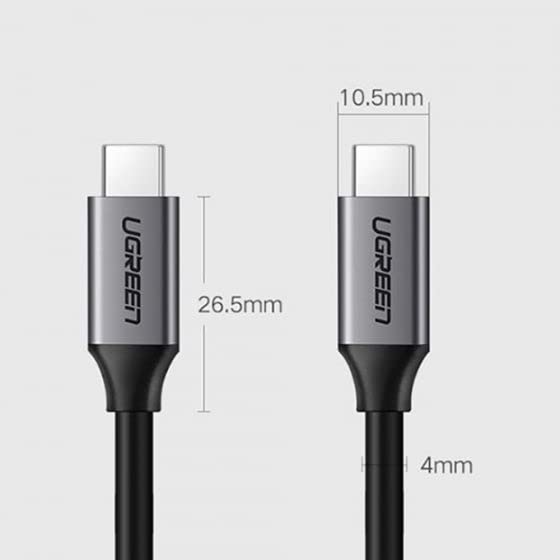 Ugreen USB 3.1 Gen 1 Type-C Male to Male Fast Charge &Data Cable 1.5m - US161/50751
