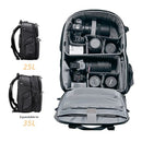 Ulanzi BP10 35L Hardshell Camera Backpack – Durable and spacious backpack that safely protects camera gear for travel and outdoor photography