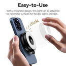 Ulanzi LM19 MagSafe LED Selfie Ring Light – Compact lighting accessory that improves photo and video quality with bright, even illumination for selfies and content creation