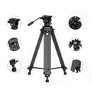 Ulanzi MT-81 Aluminum Video Tripod with Fluid Head – Smooth and stable support for video recording