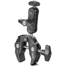Ulanzi R094 Super Clamp with 2.6" Ball Head Arm – Strong multi-angle mounting clamp for secure and flexible camera or accessory positioning