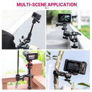Ulanzi R096 Double Super Clamp – Strong dual-clamp mount for secure and flexible attachment of cameras and accessories