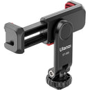 Ulanzi ST-06S Multi-Function Cold Shoe Smartphone Holder – Essential mounting accessory that securely holds smartphones for stable filming and photography use