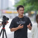 Ulanzi V6 3-in-1 Wireless Lavalier Microphone – Wireless audio solution for clear voice recording, ideal for interviews, vlogging, and content creation