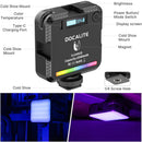 Ulanzi VIJIM VL64 RGB LED Video Light – Portable lighting solution that enhances video quality with adjustable brightness and RGB color effects for content creation