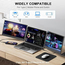 V2COM S3 Triple Laptop Monitor Extender 14-ich 