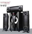 Vitron V612 3.1 CH Sub Woofer Audio System – Powerful Bass, BT/USB/FM