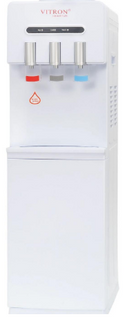 Vitron V950 Hot & Cold Water Dispenser – Efficient Floor Standing Dispenser with Dual Temperature Control, Stylish White Design & Low Power Consumption
