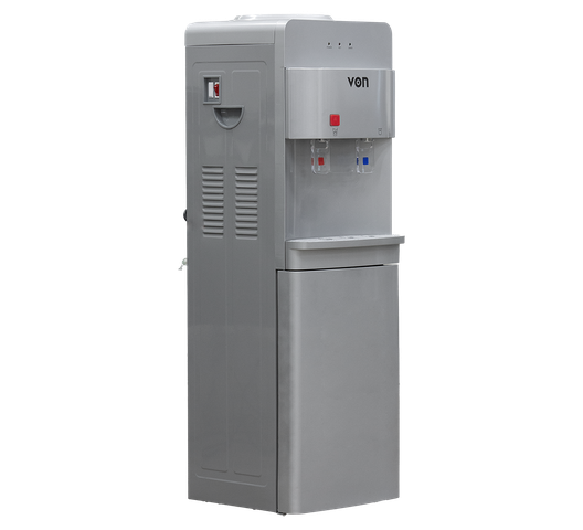 Von VADL2211S Hot, Normal &amp; Cold Water Dispenser – Silver, Energy Efficient &amp; Durable