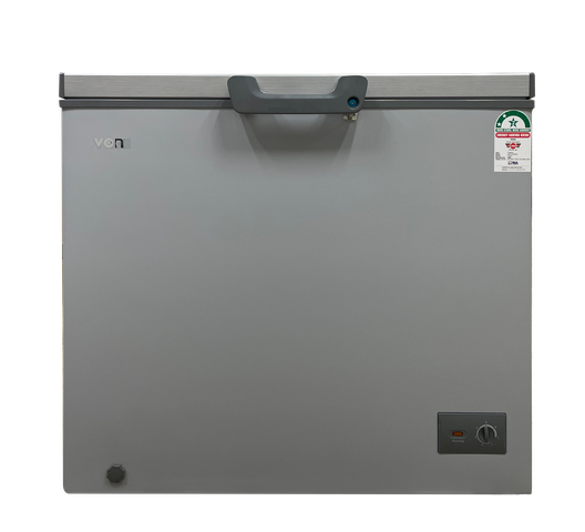 VON VAFC20DHG Chest Freezer – 198L,Energy Efficient Deep Freezer for Home & Business