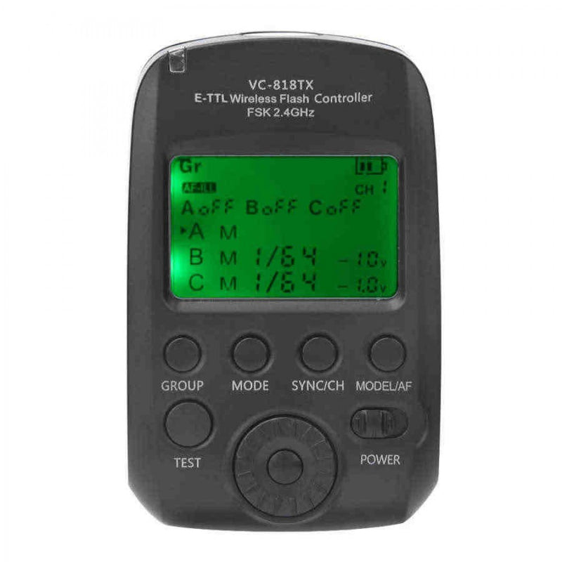 Visico VC-818TX Universal Wireless Radio Trigger for VISICO Studio Flash Lights