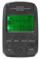 VISICO VC-818TX C Wireless eTTL Radio Trigger – Studio Flash Controller for Canon