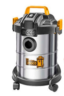 Ingco VC14122  800W Wet & Dry Vacuum Cleaner – Powerful Suction, 12L Capacity Shop Vacuum