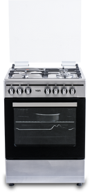 VON VCF663161FSX Freestanding Cooker 3 Gas + 1 Electric Burners – Flexible cooking options for all meals