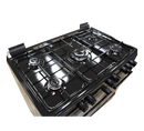 VON VCF965031NSK Freestanding Cooker 5 Gas Burners, Enamel Pan Support- Fast and efficient cooking performance