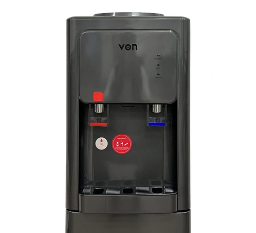 Von VDN-211CLS Water Dispenser Hot &amp; Normal – Dark Grey, Stylish and Efficient Water Dispenser for Home or Office
