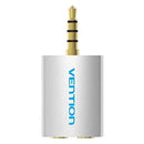 Vention VEN-BDAW0 4-Pole 3.5mm Male to Dual 3.5mm Female Audio Splitter – High-Quality Sound Adapter for Headphones & Microphones