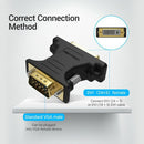Vention VEN-DV380VG VGA Female to DVI Male Adapter – High-Speed Video Conversion for PC, Monitor & Projector