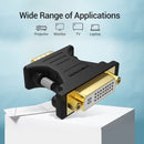 Vention VEN-DV380VG VGA Female to DVI Male Adapter – High-Speed Video Conversion for PC, Monitor & Projector