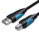 Vention VAS-A16-B150 USB 2.0 Male to Male Cable 1.5M – High-Speed Data Transfer Cable for PC, Laptop & Peripheral Devices