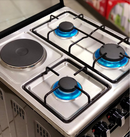 Volsmart VGS-580 55x55cm 4-Burner Gas Standing Cooker – Heavy-Duty Kitchen Appliance with Oven, Durable Stainless Steel, Easy Ignition, Nairobi Kenya