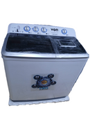 Von VWM-13AHK 13KG Twin Tub Washing Machine – Semi-Automatic, Energy Efficient &amp; Durable