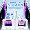 Vention VEN-LALBH USB 2.0 Type-C Male to Lightning Male 3A 2 Metres Cable – High-Speed Fast Charging and Data Sync Cable for iPhone, iPad, and Apple Devices