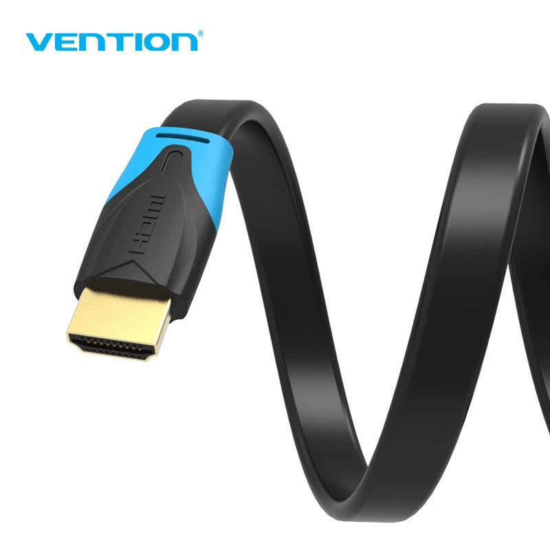 Vention Flat HDMI Cable 1.5 Meters -  VAA-B02-L150