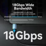 Vention HDMI Male to Male 4K HD Cable 5 Meters - ALHSJ